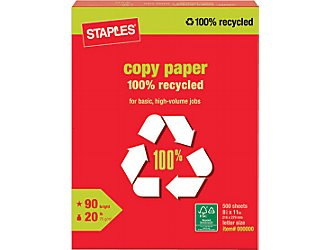 recycled copy paper